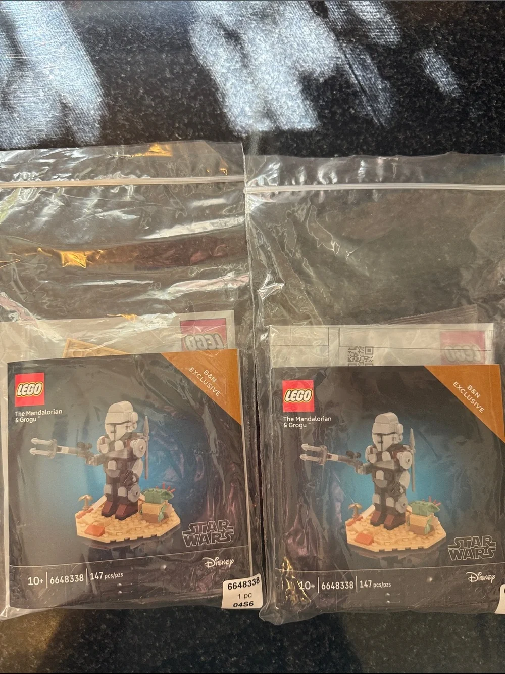 LEGO Exclusive Mandalorian & Grogu Set- Lot of 2 Complete Sets! NEW